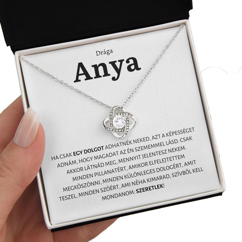 7K Ajándék Anyának – Love Knot nyaklánc