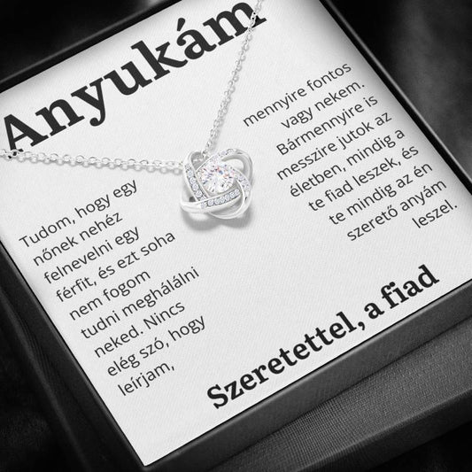 HU-12K Ajándék Anyának – Love Knot nyaklánc