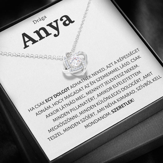 7K Ajándék Anyának – Love Knot nyaklánc